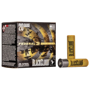 Federal PWBX2093 Black Cloud FS Steel 20 GA 3 1 oz 3 Shot 25rds