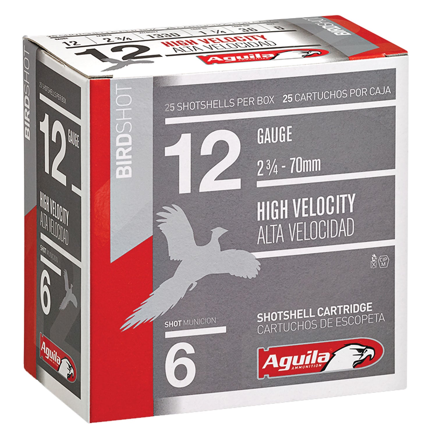 Aguila High Velocity 12 Gauge 2.75" #6, 25rds - 1CHB1206