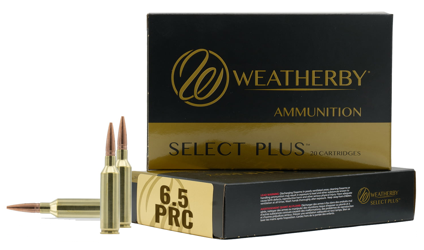 Weatherby 6.5 PRC 124GR Hammer Custom Ammo - 20 Rounds