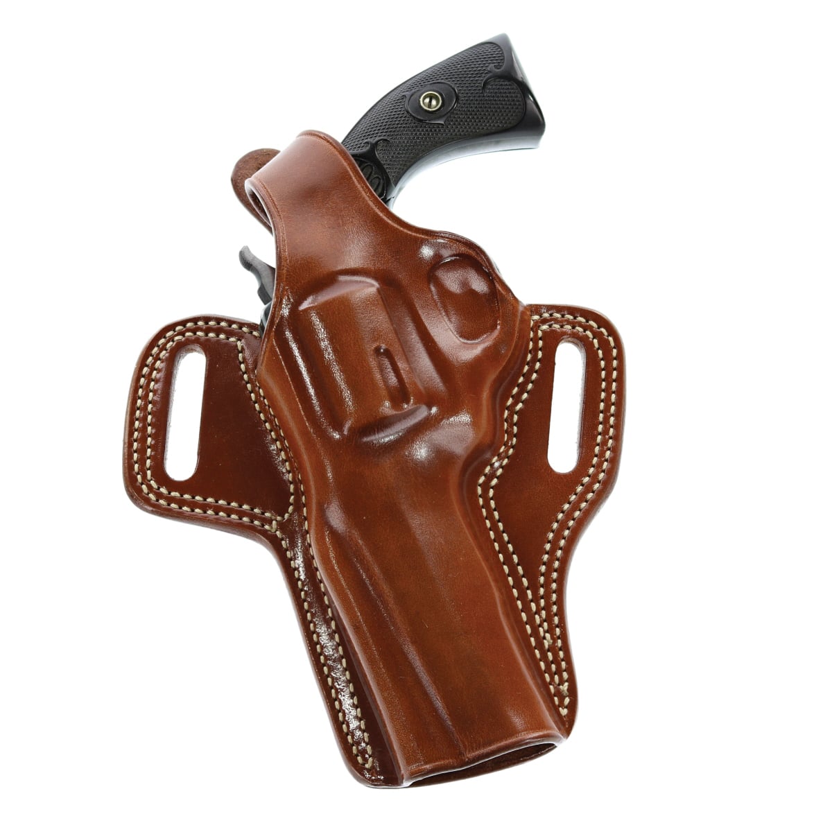Galco Fletch S&W L Frame Leather OWB Holster Right, Tan - FL104