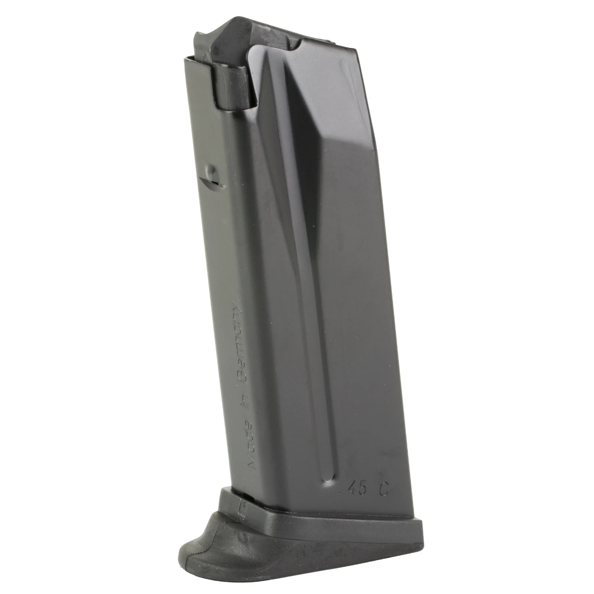 H&K 8rds .45 ACP Magazine - Black Compact Tactical - 50248621