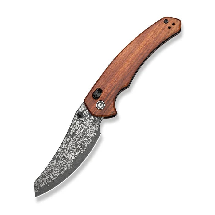 CIVIVI Sixgill Folding Reverse Tanto Knife, Guibourtia - C24050-DS1