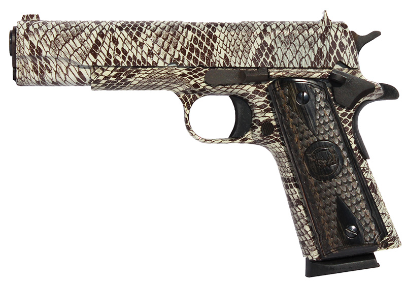 IVER 1911A 45 ACP Pistol Copperhead Skin 8rd