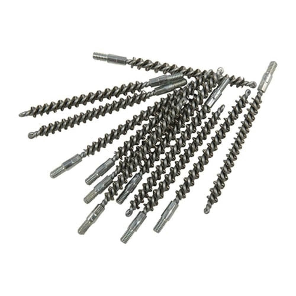 Brownells .22 Cal #8-32 Male Standard Line Centerfire Bore Brush, Pack of 12
