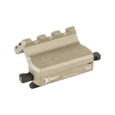 Kinetic Development Group Kinect M-LOK Mount Fits SureFire Scout Light, Brown - KIN5-135-BRN