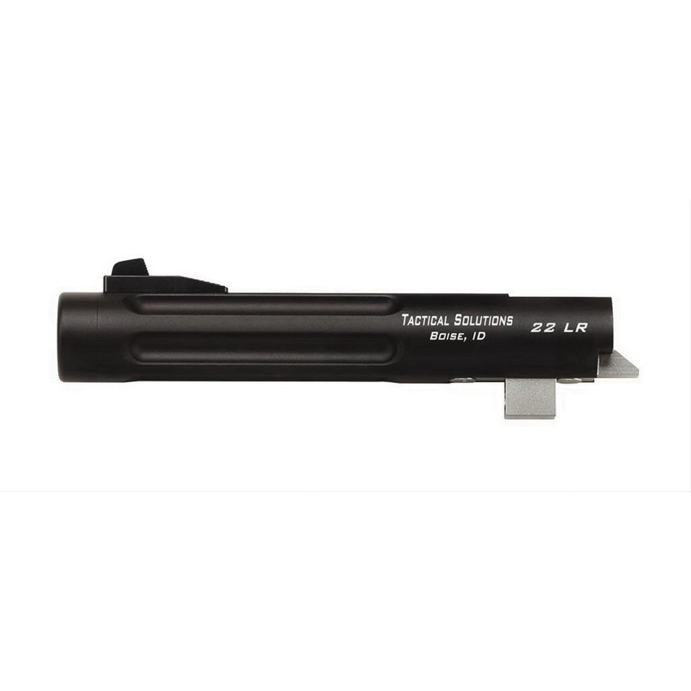 Tactical Solutions Trail-Lite .22lr 5.5" Ramped Front Sight Fluted Barrel, Matte Black - TL55TEMBRF