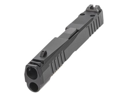 PSA Dagger Micro C-1 Complete Slide Assembly W/Non-Threaded Barrel & Shield Cut, Black
