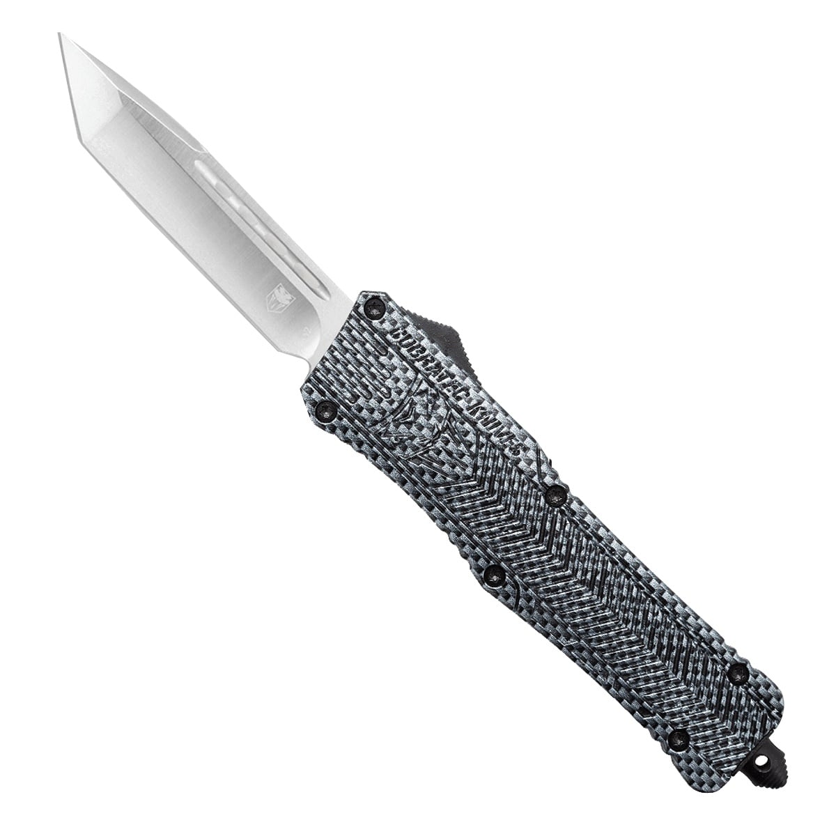 CobraTec Knives CTK-1 Large OTF Knife Tanto - LCFCTK-1LTNS