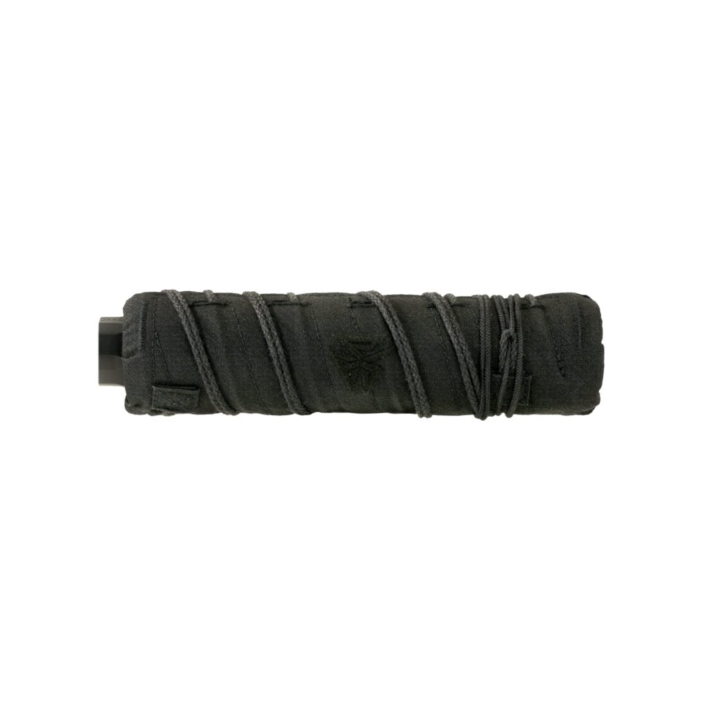 Burn Proof Gear Suppressor Cover Heavy 6.5" Black, - BPG-SC-H-6-5-1-5-BLK