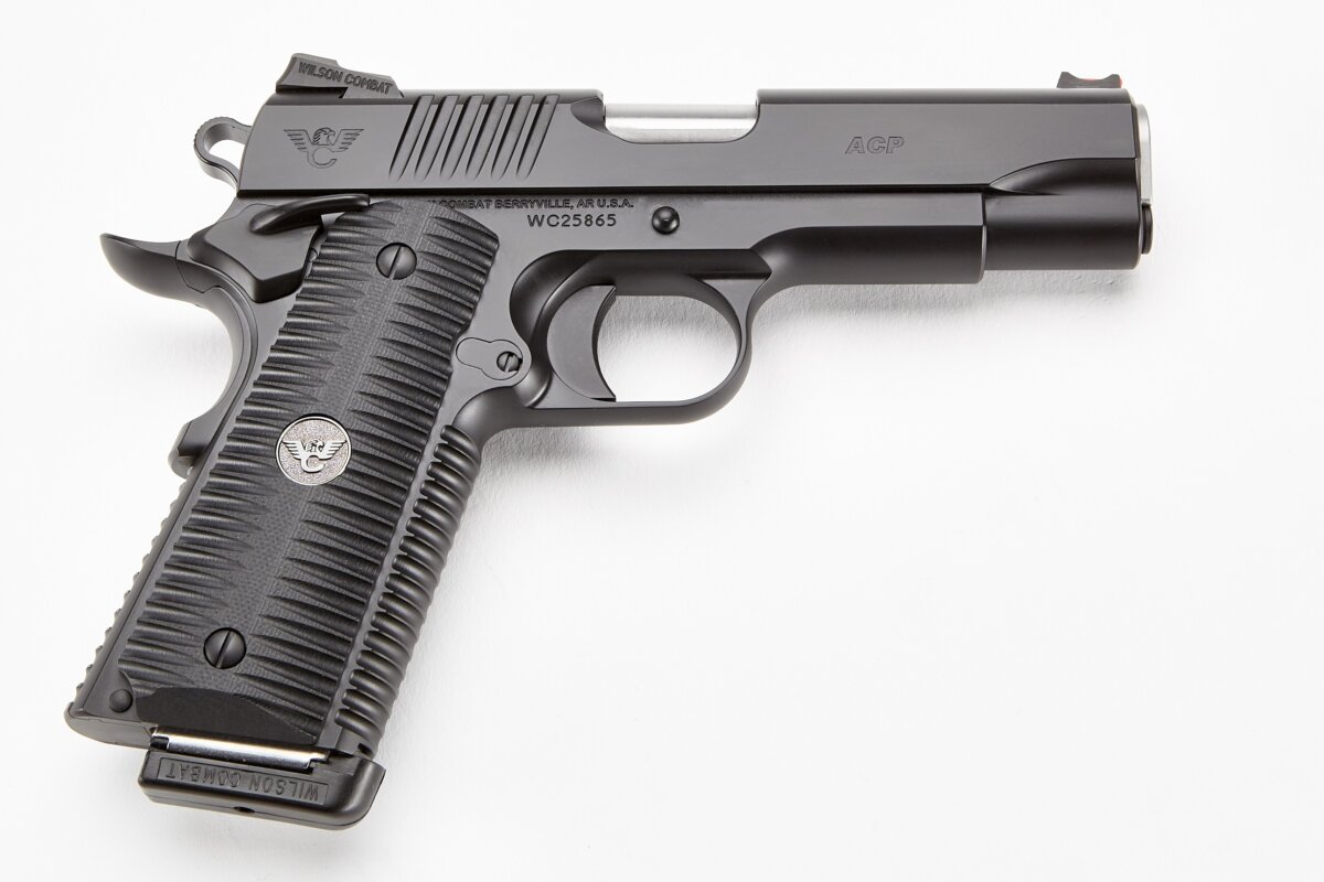 Wilson Combat ACP 9MM 4.25" 10+1 BLK AMBI ACP-COM-9A