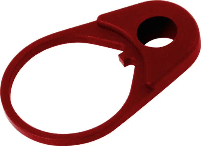 TIMBER CREEK OUTDOOR INC QDEPR QD End Plate Quick Detach AR Platform Red Anodized Aluminum Ambidextrous