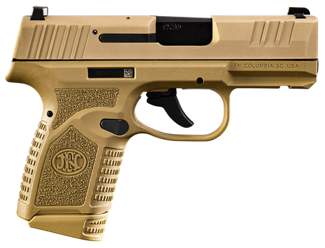 FN Reflex 9mm 3.3" NMS FDE Pistol - 10 Round