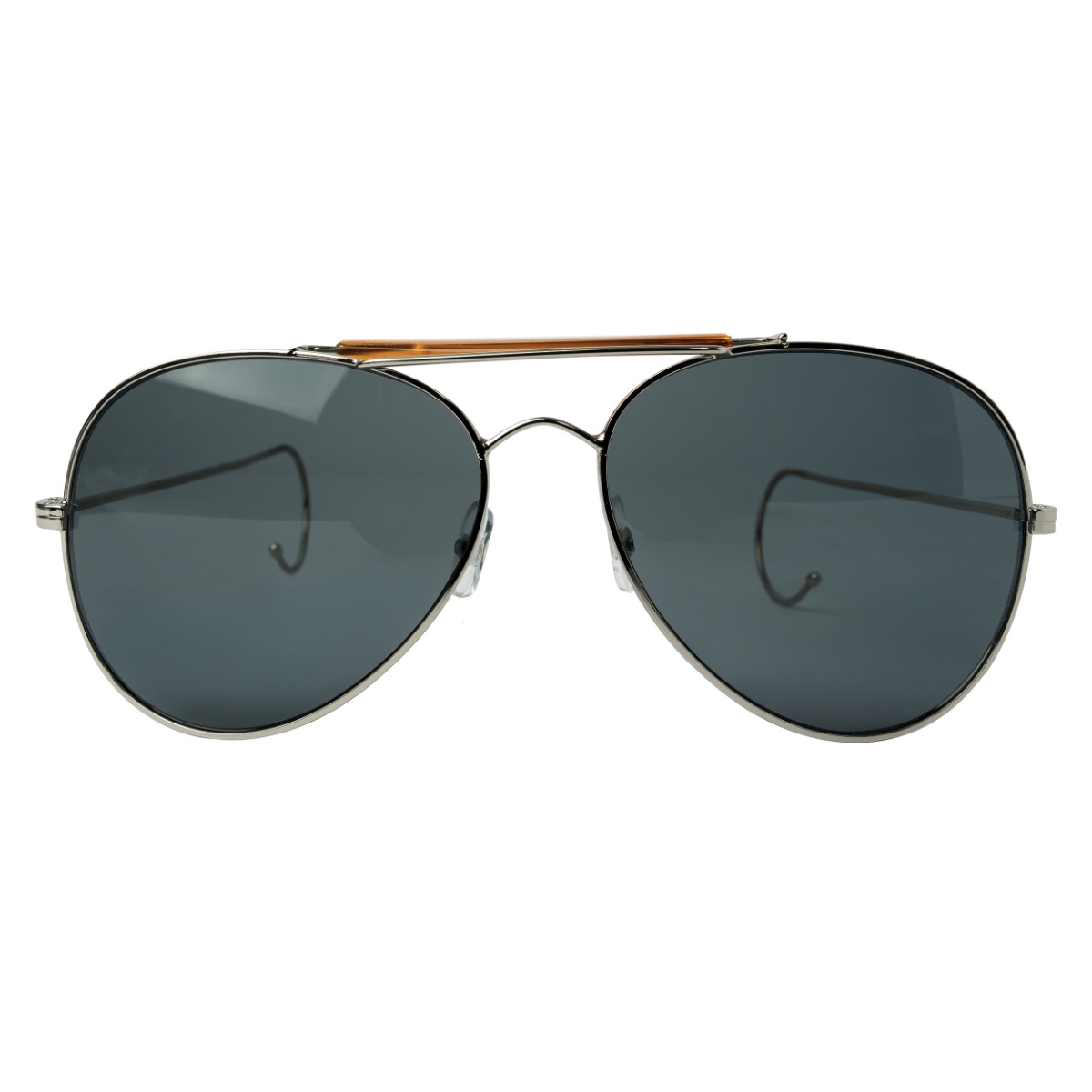 Rothco Aviator Air Force Style Sunglasses - Smoke, Packaging Military Printed Case Box