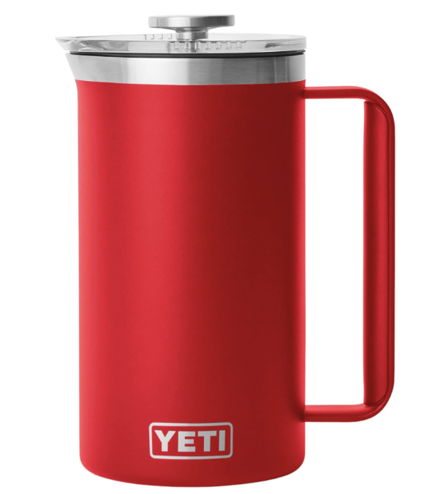 Yeti Rambler 34 oz French Press, Rescue Red