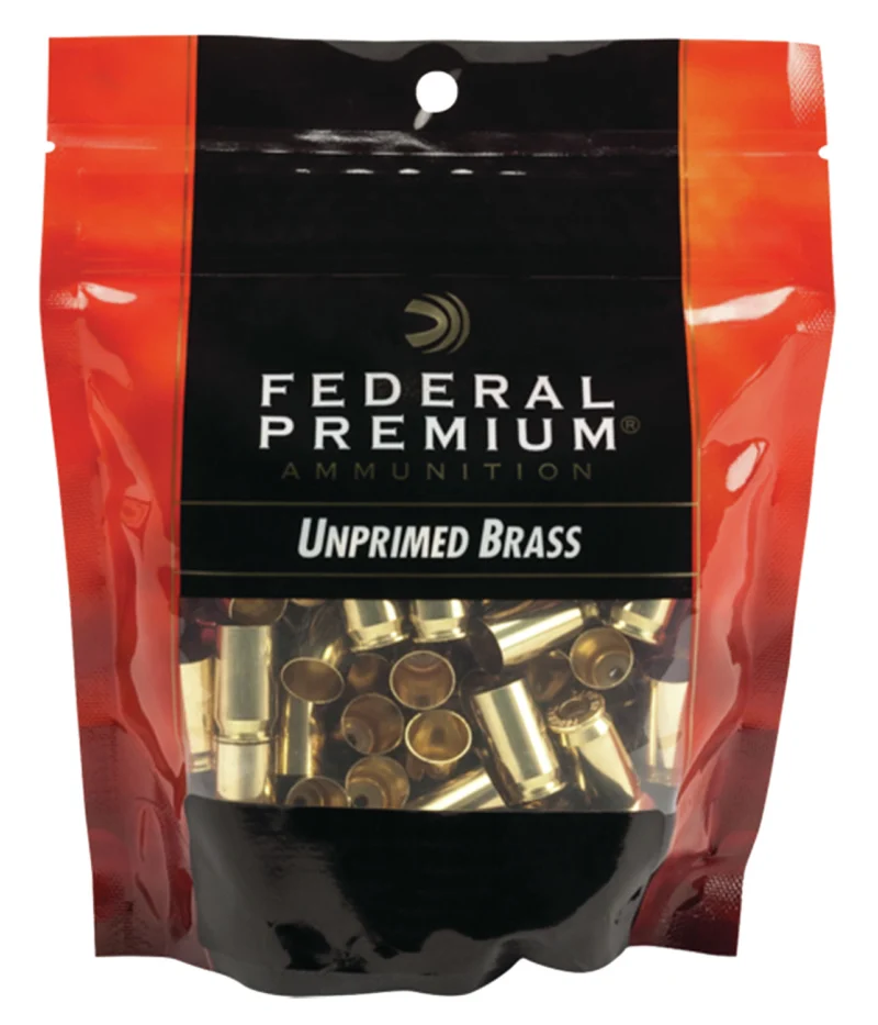 Federal PH40UPB100 Gold Medal Premium 40S Handgun Brass 100/Bag
