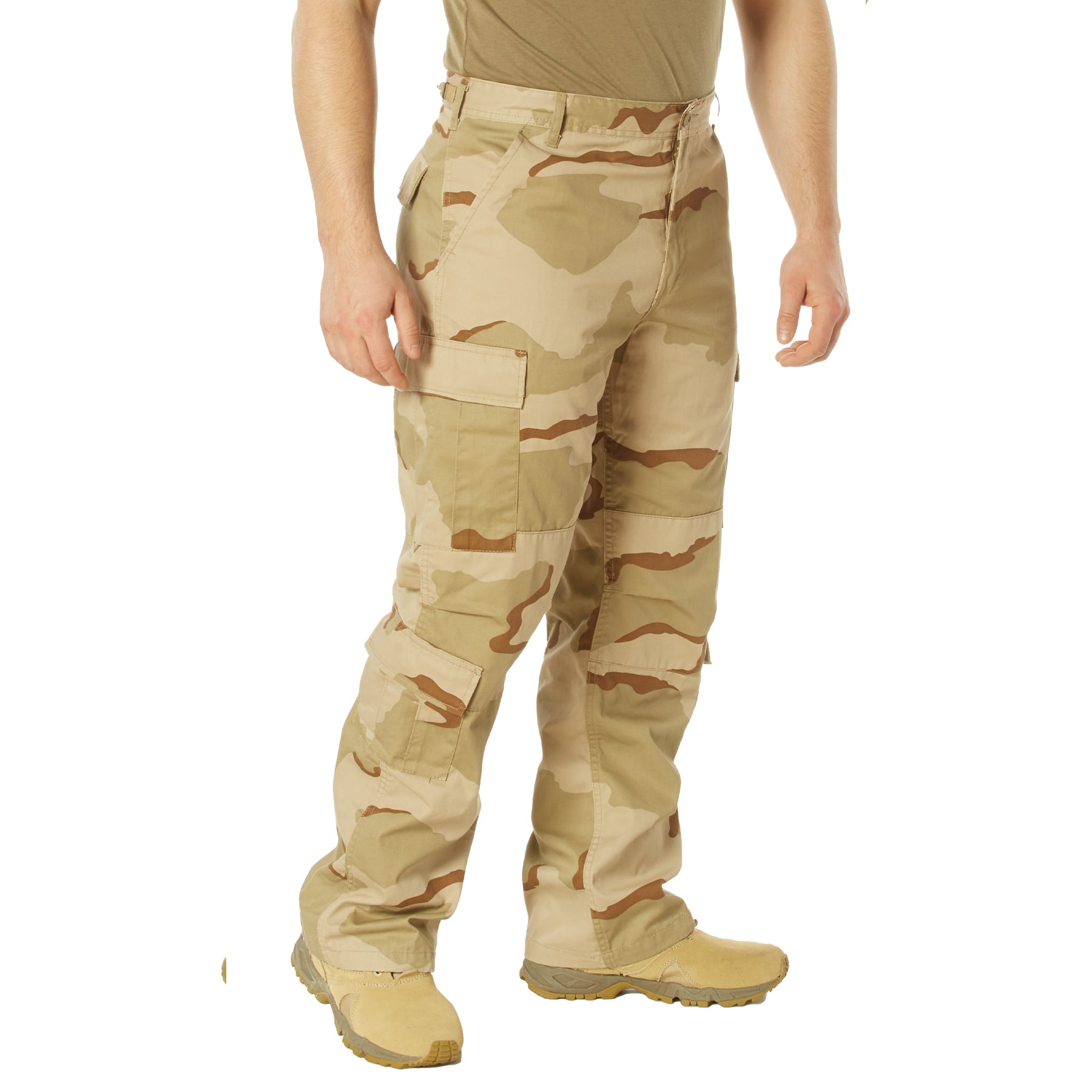 Rothco Vintage Paratrooper Cargo Fatigue Pants - Tri-Color Desert Camo, 2X-Large