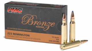 PMC Bronze .223 Rem Ammo 55 Grain SP 20rds - 223SP