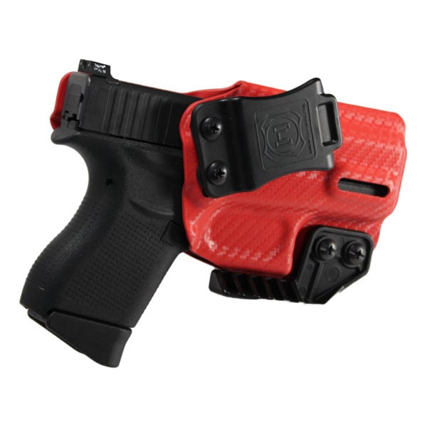 Nerd IWB Glock 17/22/31 Holster, Carbon Fiber Red - NRD-GLK17-CFR