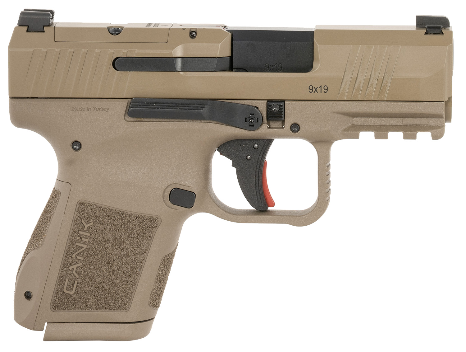 CANIK METE MC9 9mm Semi-Auto Pistol, 10-Round FDE