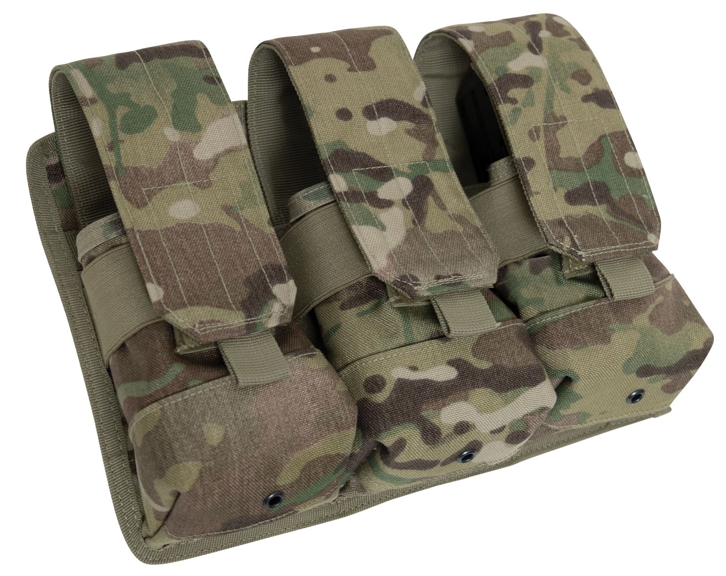 Rothco Universal Triple Mag Rifle Pouch - Multicam
