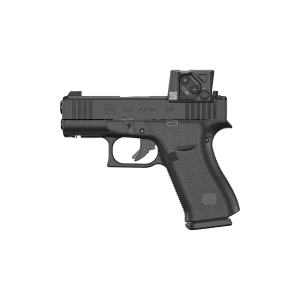 GLOCK 43X MOS8 Optic Ready 9mm Pistol With Aimpoint COA - 3.41" - 2x 10rd Mags - USA Made