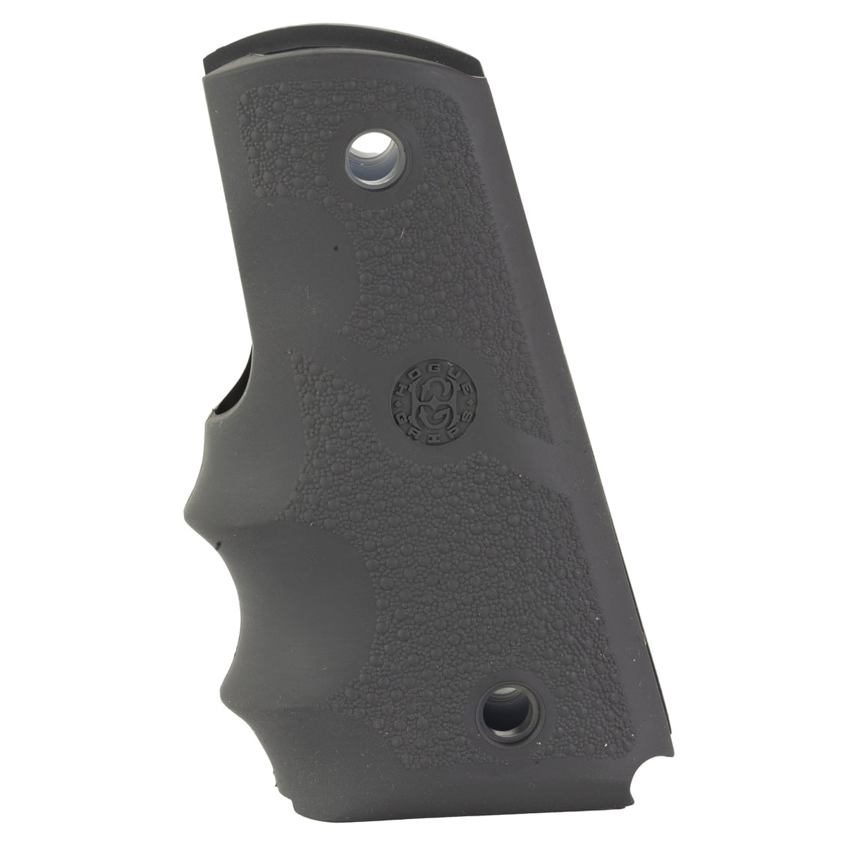 Hogue Grip Fits 1911 Officers, Slate Gray - Enhanced Comfort and Control - 43002