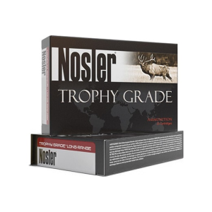 Nosler Trophy Grade Long Range 6.5 PRC 142gr AccuBond Long Range Spitzer 20rd Brass Case