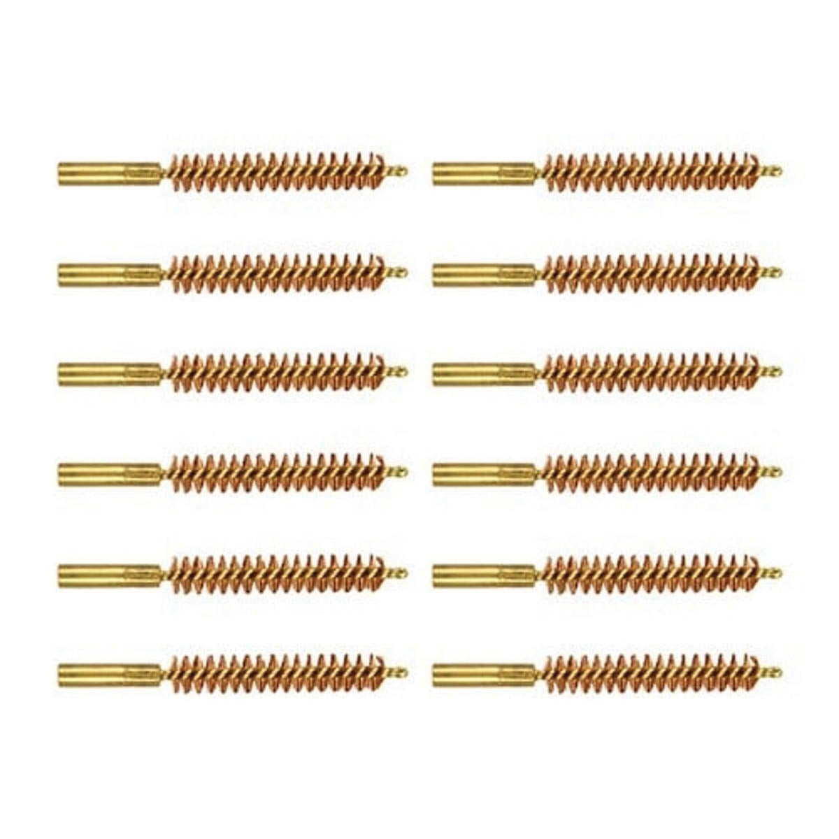 Brownells .35 Cal/.38 Caliber #12-28 Female Special Line Dewey Bore Brush, Pack of 12