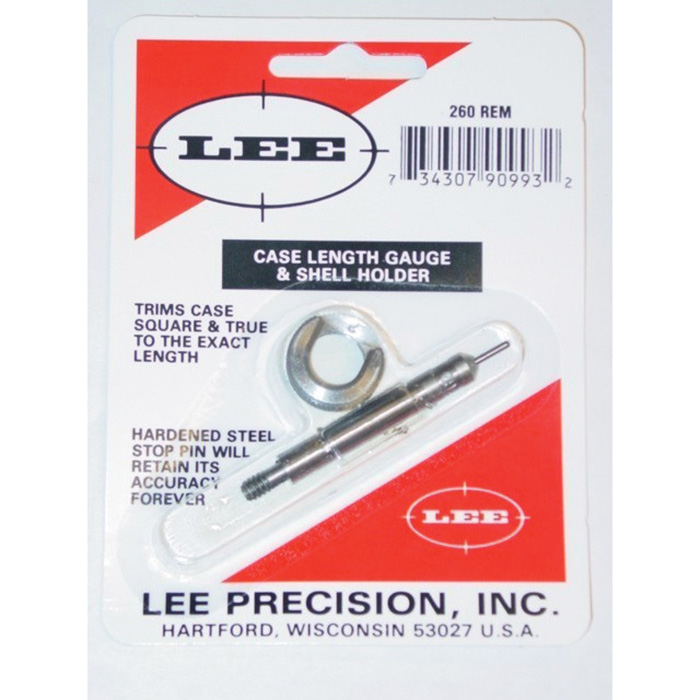Lee Precision .260 Rem Steel Case Length Gauge - 90993
