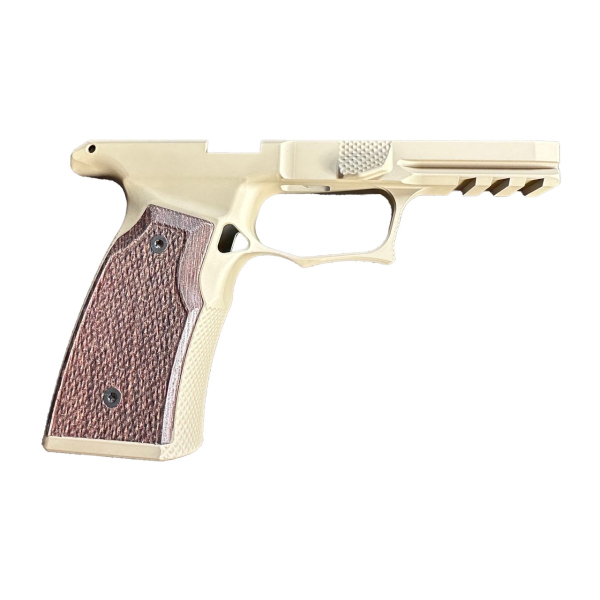 Sharps Bros Gen 2 Grip Module Fits Sig P365 XMacro - Flat Dark Earth, Premium Grip with Improved Handling - SBGM06-G2