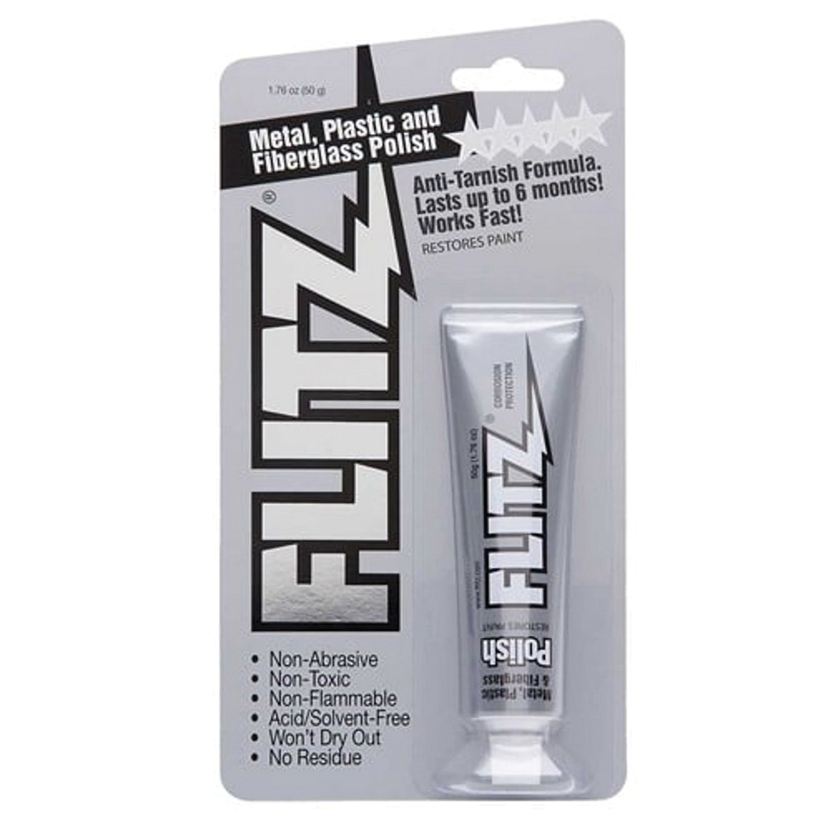 Flitz Polish, 1.76 oz Blister Tube