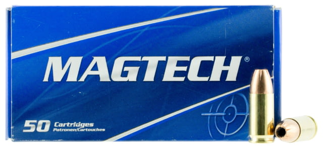 Magtech .357 Magnum 158 Grain Semi Jacketed Soft Point Brass Cased Pistol Ammo 50 Rounds