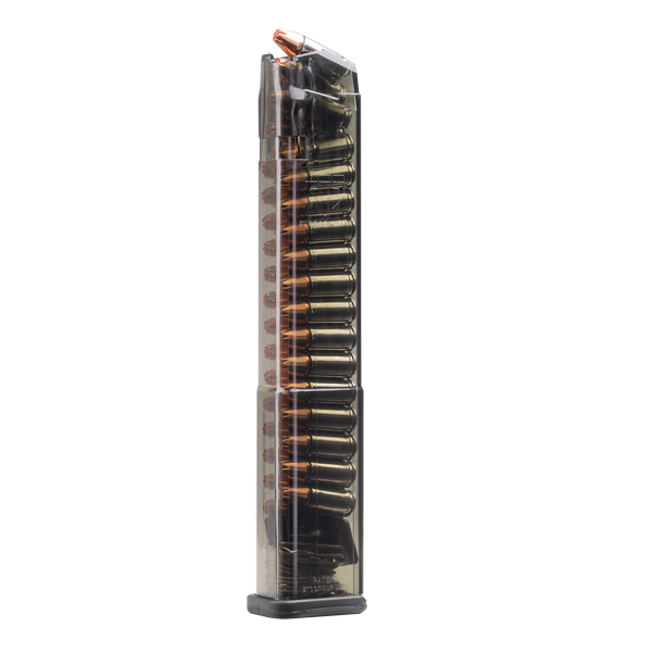 ETS Glock 17 Magazine - 31rd 9mm GEN 2 Carbon Smoke