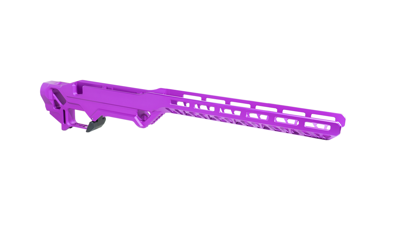 Timber Creek Enforcer Rifle Chassis, Rem 700, Purple - E RC R7SA PPA
