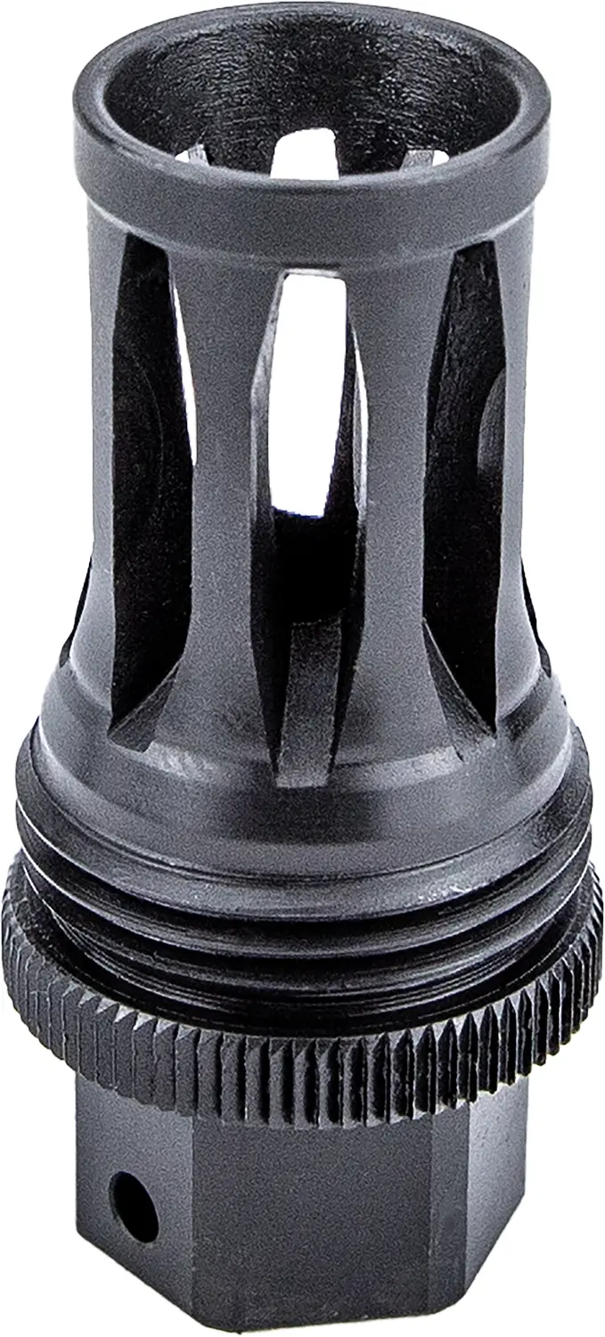 Kgm Quick Detach Flash Hider, Nitride Steel 3/4x24