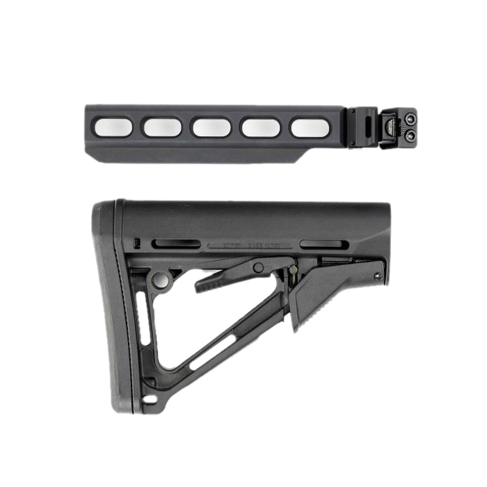 Samson Manufacturing The BRE Bufferless Receiver Extension, Black - Lightweight and Stable - 04-06143-01