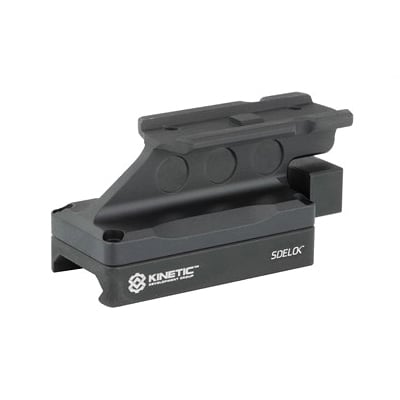 Kinetic Development Group SIDELOK Fits Picatinny & Compatible w/ Aimpoint T1/T2/H1/H2 Models, Black - SID5-120