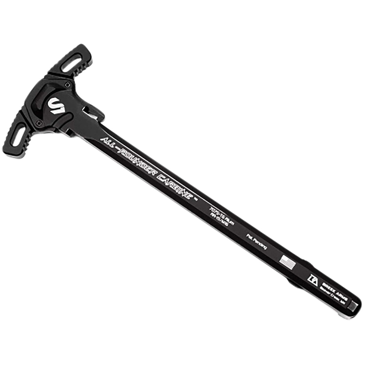 Lead & Steel Charging Handle, Black