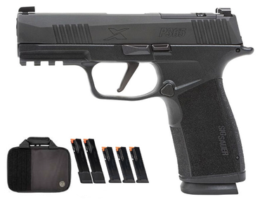 Sig Sauer P365 XMacro TACPRO 9mm Pistol, 3.7" Barrel, XRay3 Sights, 3x 17rd/ 2x 21rd Magazines