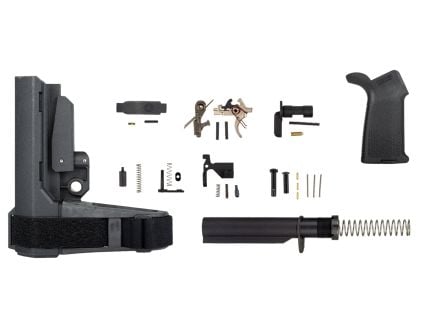PSA SBA3 MOE+ EPT Pistol Lower Build Kit, Black