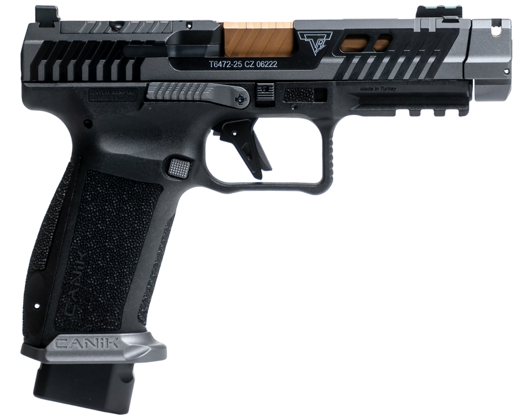 Canik TTI Combat 9mm 4.6" 18rd, Smoke