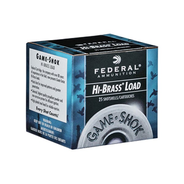Federal Game Shok 3" 4 Shot 11/16 oz .410 Ammunition 25 Rounds - H4134