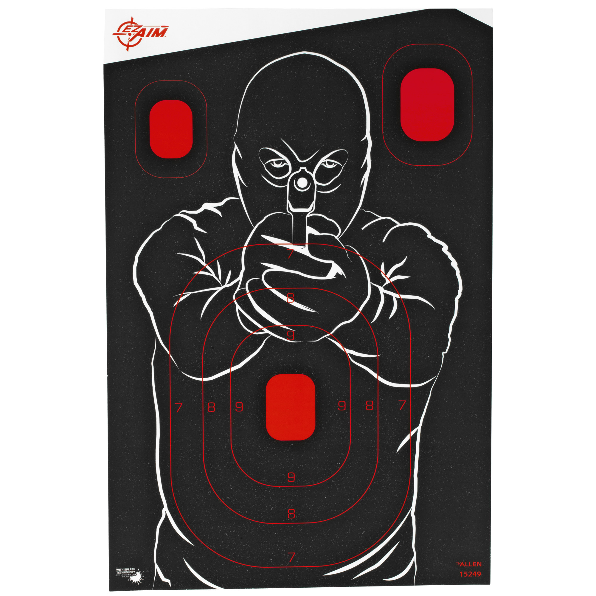 Allen EZ AIM Non-Adhesive Paper Target, 46" - 15249