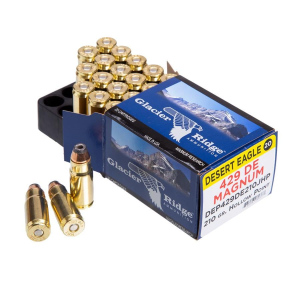 Glacier-Ridge Magnum Research Glacier Ridge Desert Eagle Ammunition .429 DE 210 gr JHP 20/ct