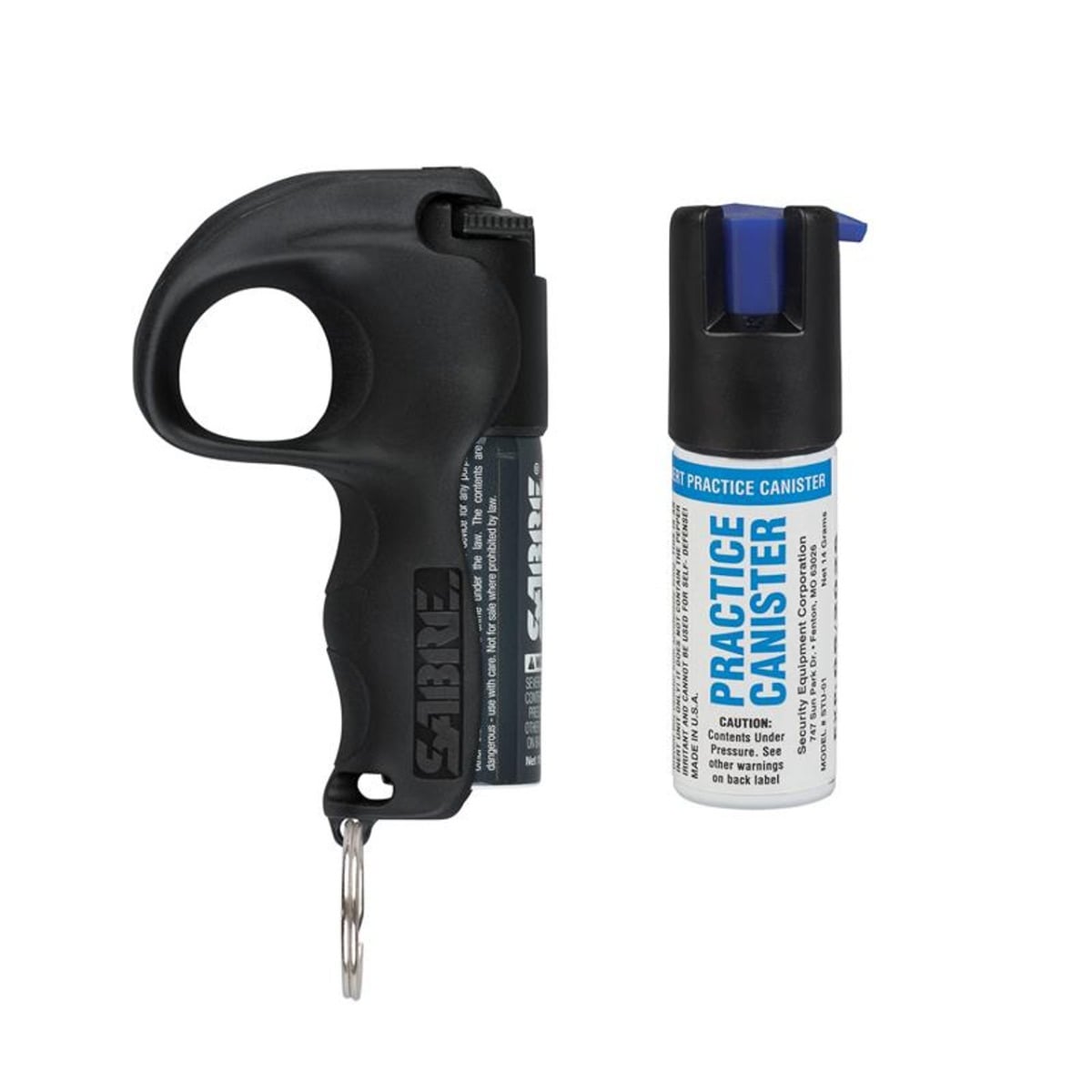Sabre Quick Grip Pepper Spray Kit, Black - PB-BKOC-STU-04