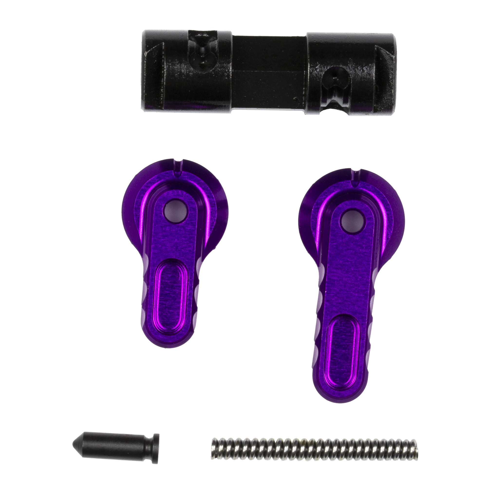 Battle Arms AR-15 BAD-ASS-LITE Ambidextrous Safety Selector 90/60, Purple - BADASSLITEPURP