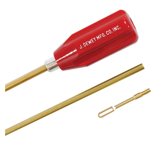 J Dewey Rods #8-32 Female 36" .22 Cal Cleaning Rod