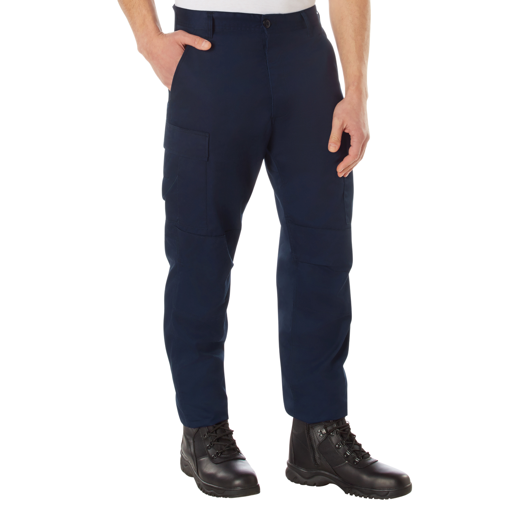 Rothco Tactical Bdu Pants - Navy Blue, Medium - Short