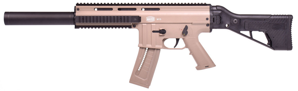 BLG MAUSER M-15 SD Semi Auto Rifle with Fake Suppressor