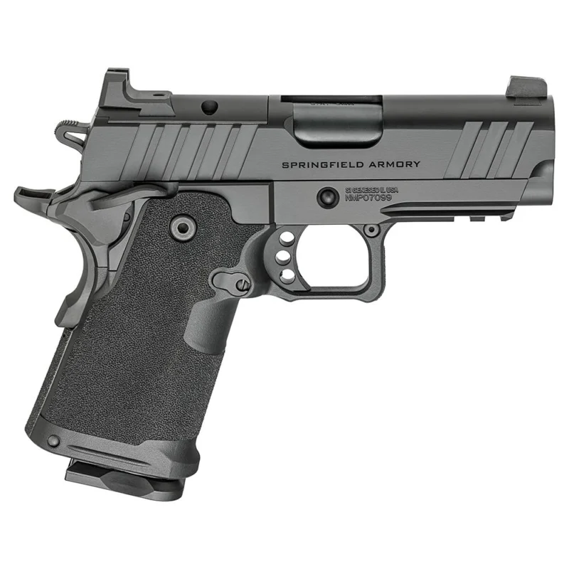 Springfield Armory 1911 DS Prodigy Compact Handgun 9mm Luger 15rd Magazines (2) 3.5″ Barrel Black